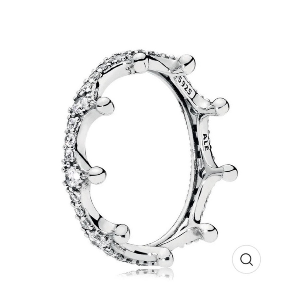 Pandora Silver Crown Ring